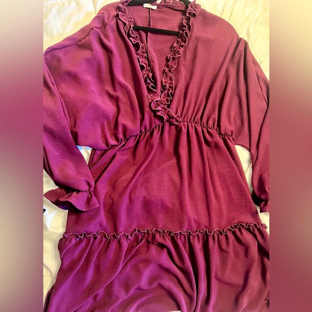 2X Plum dress